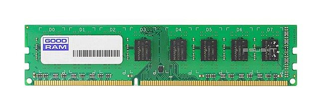 Memory RAM 1x 4GB GoodRAM ECC UNBUFFERED DDR3  1600MHz PC3-12800 UDIMM | W-MEM1600E34G